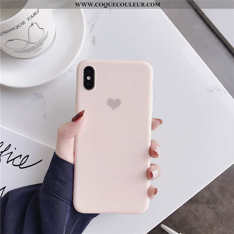 Coque iPhone X Fluide Doux Tout Compris Petit, Housse iPhone X Silicone Étui Bleu