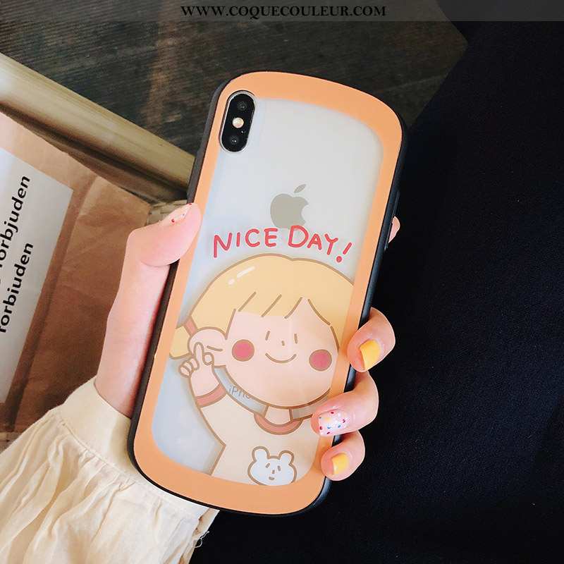 Étui iPhone X Verre Incassable Tout Compris, Coque iPhone X Transparent Verte