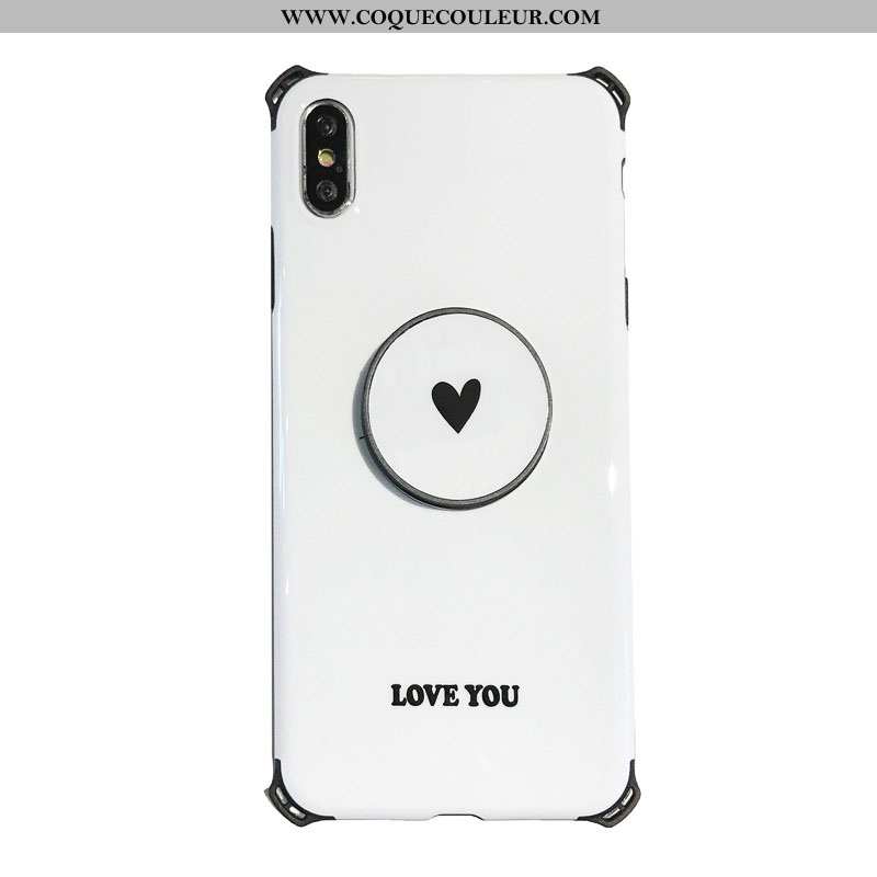 Étui iPhone X Tendance Incassable Ultra, Coque iPhone X Légère Personnalité Blanche