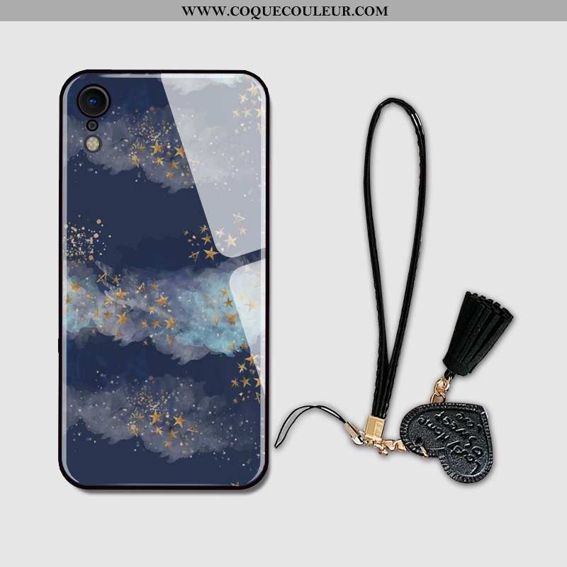 Étui iPhone Xr Personnalité Rose Incassable, Coque iPhone Xr Créatif Téléphone Portable