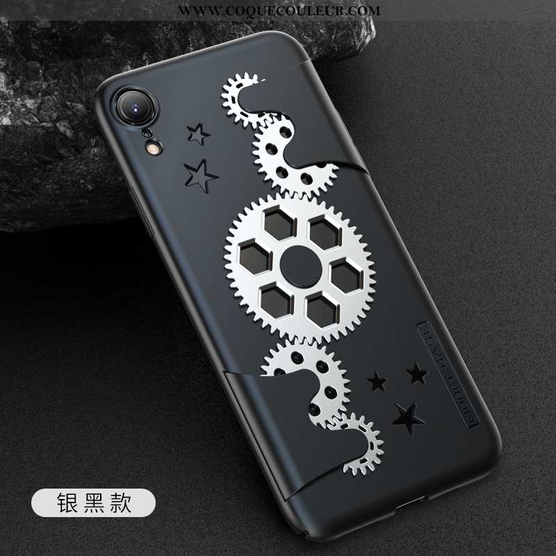 Étui iPhone Xr Protection Créatif Luxe, Coque iPhone Xr Délavé En Daim Téléphone Portable Doré