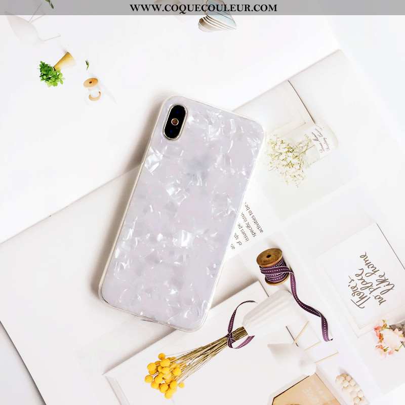 Étui iPhone Xs Max Tendance Coque Incassable, iPhone Xs Max Rose Coquille