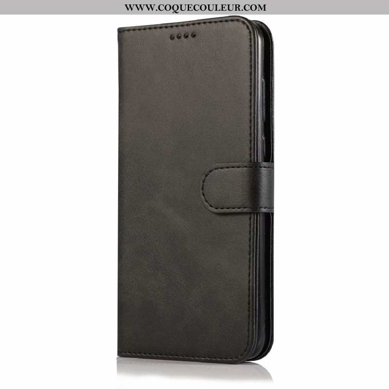 Étui iPhone Xs Max Portefeuille Tout Compris, Coque iPhone Xs Max Cuir Housse Marron