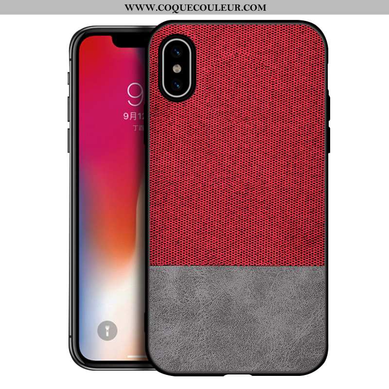 Housse iPhone Xs Max Protection Silicone Fluide Doux, Étui iPhone Xs Max Délavé En Daim Nouveau Gris