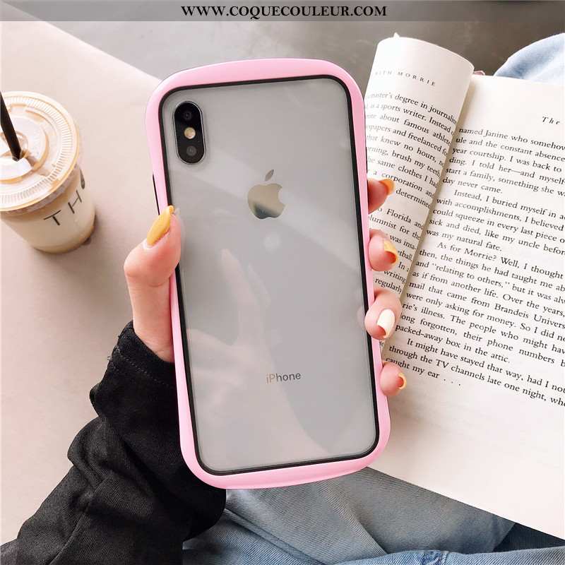 Coque iPhone Xs Max Protection Petit Incassable, Housse iPhone Xs Max Transparent Frais Verte