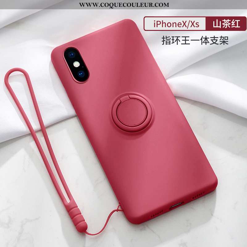 Étui iPhone Xs Ultra Vent Fluide Doux, Coque iPhone Xs Légère Clair Bleu