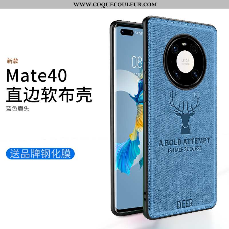 Étui Huawei Mate 40 Protection Téléphone Portable Tout Compris, Coque Huawei Mate 40 Délavé En Daim 