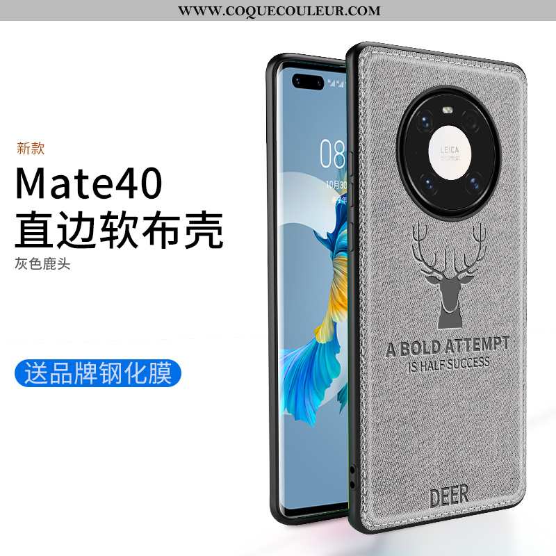 Étui Huawei Mate 40 Protection Téléphone Portable Tout Compris, Coque Huawei Mate 40 Délavé En Daim 