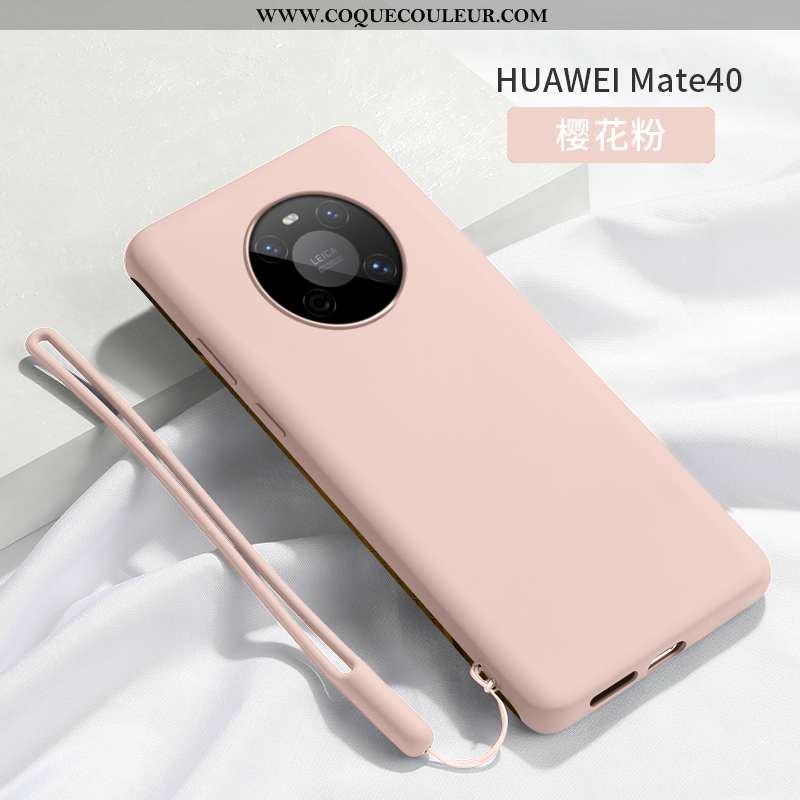 Étui Huawei Mate 40 Légère Ultra Étui, Coque Huawei Mate 40 Silicone Téléphone Portable Verte