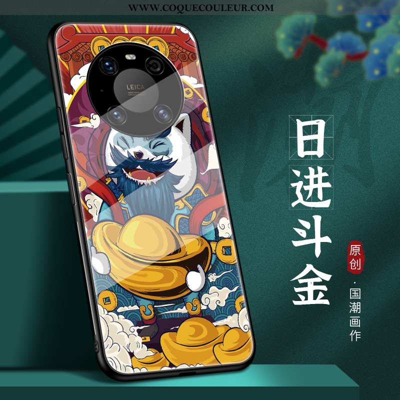 Housse Huawei Mate 40 Tendance Téléphone Portable Style Chinois, Étui Huawei Mate 40 Légère Ultra Ro