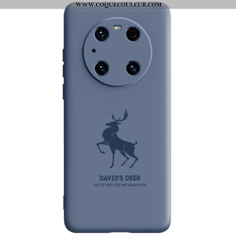 Housse Huawei Mate 40 Pro Protection Magnétisme Bleu, Étui Huawei Mate 40 Pro Silicone Bleu