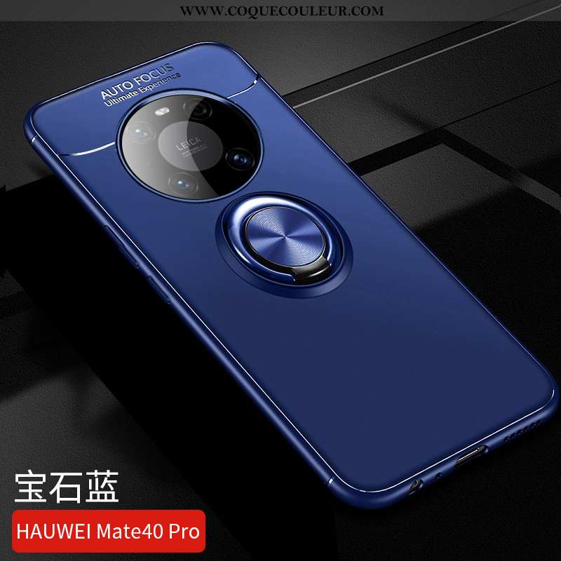 Housse Huawei Mate 40 Pro Tendance Incassable Magnétisme, Étui Huawei Mate 40 Pro Légère Noir