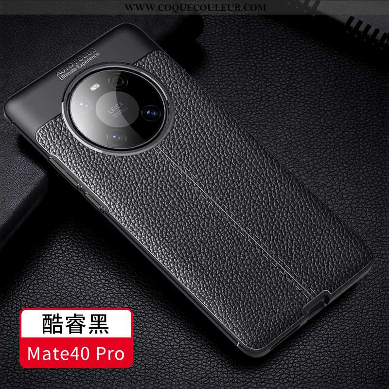 Housse Huawei Mate 40 Pro Protection Coque Modèle Fleurie, Étui Huawei Mate 40 Pro Personnalité Cuir