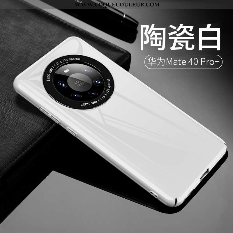Étui Huawei Mate 40 Pro+ Créatif Luxe Coque, Coque Huawei Mate 40 Pro+ Ultra Téléphone Portable Noir