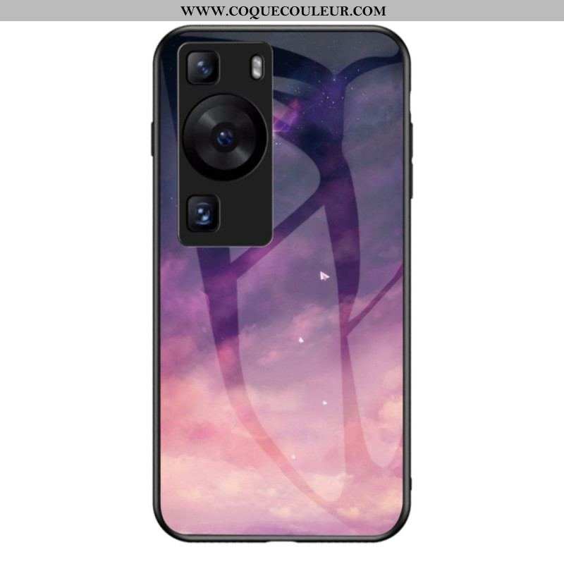 Coque Huawei P60 Pro Verre Trempé Sky