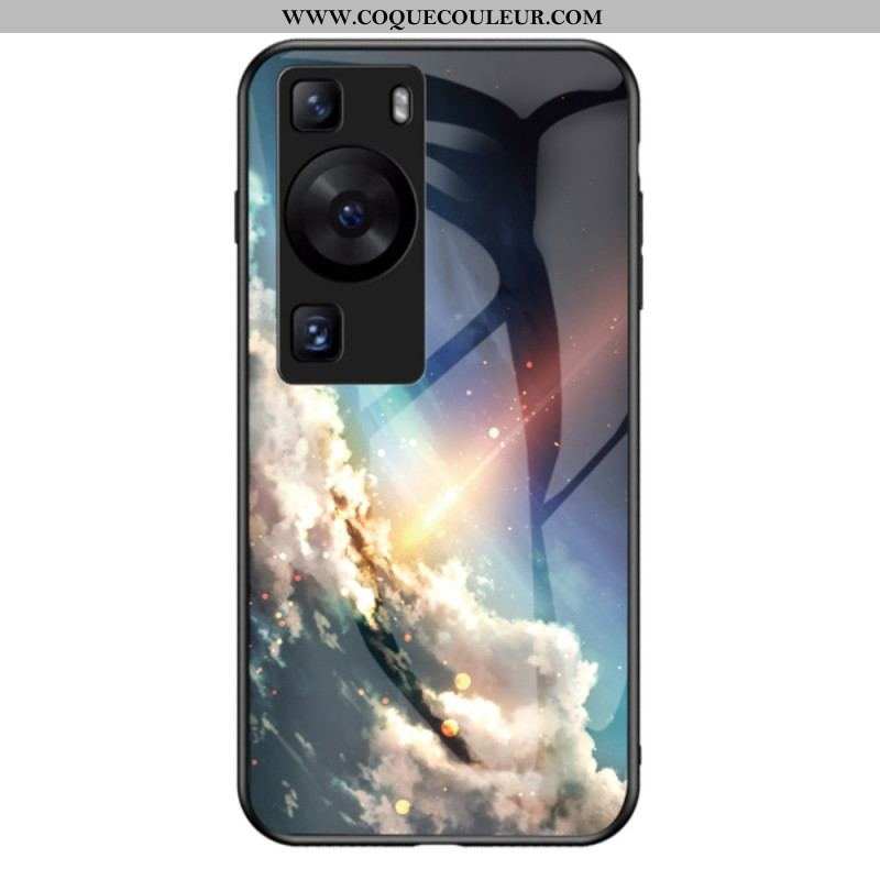 Coque Huawei P60 Pro Verre Trempé Sky