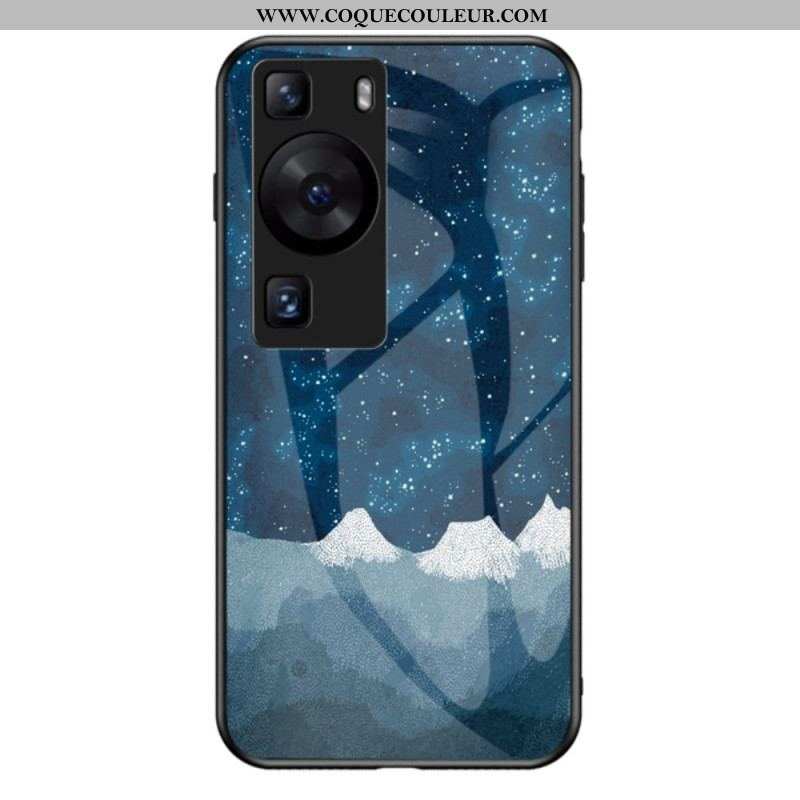 Coque Huawei P60 Pro Verre Trempé Sky