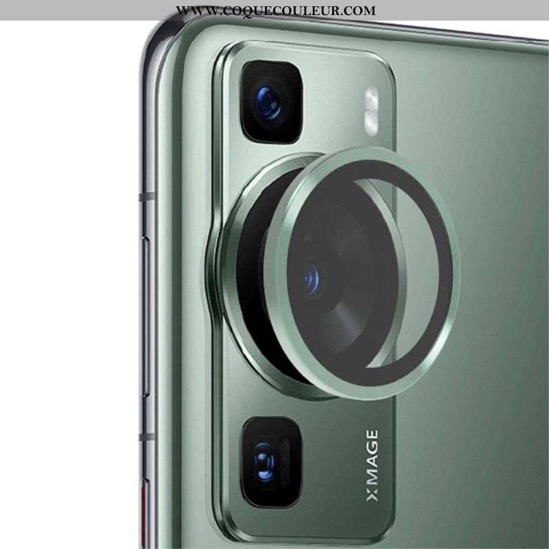 Lentille de Protection en Verre Trempé et Aluminium pour Huawei P60 Pro