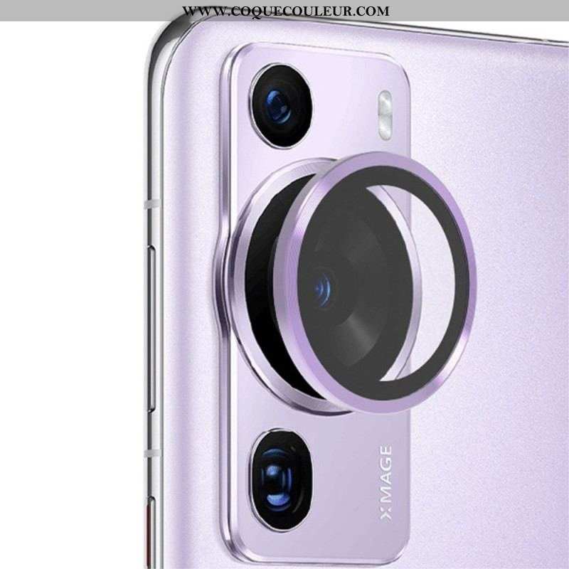 Lentille de Protection en Verre Trempé et Aluminium pour Huawei P60 Pro