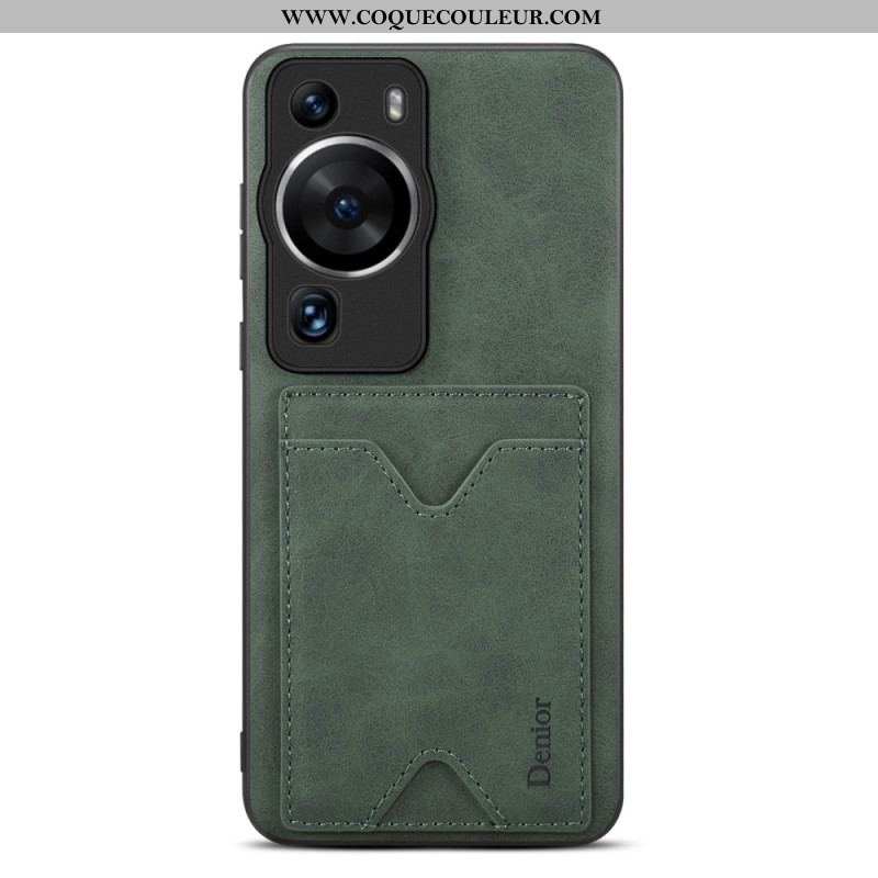 Coque Huawei P60 Pro Porte-Cartes Denior