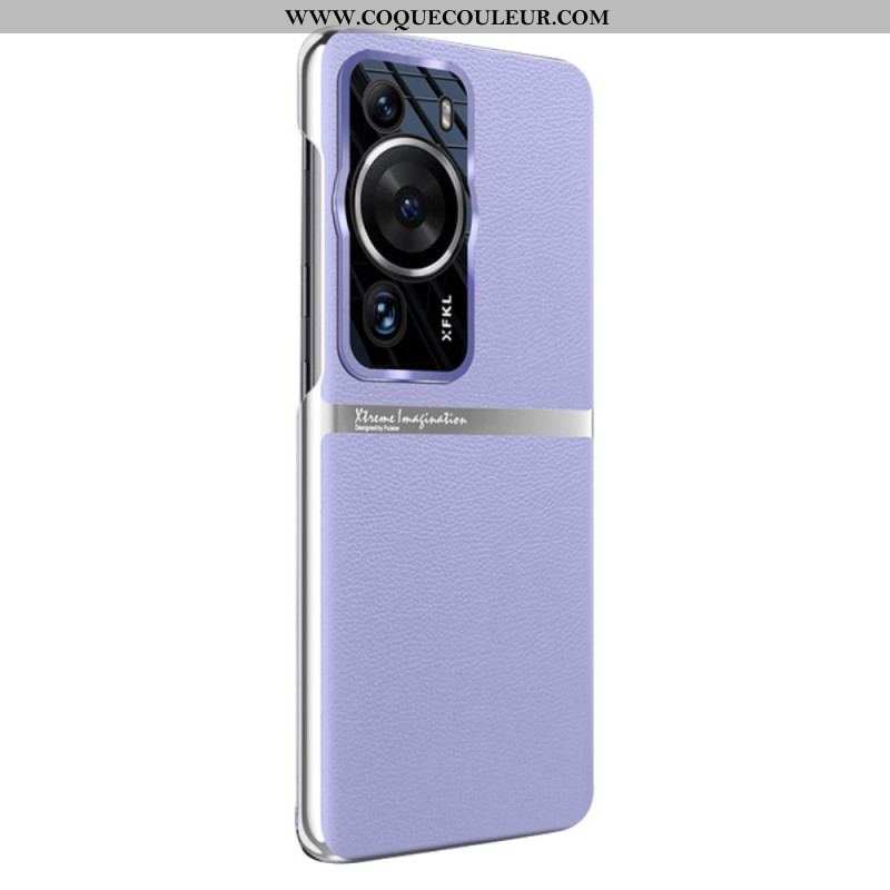 Coque Huawei P60 Pro Simili Cuir