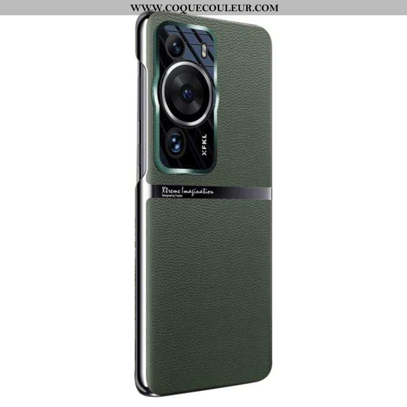 Coque Huawei P60 Pro Simili Cuir