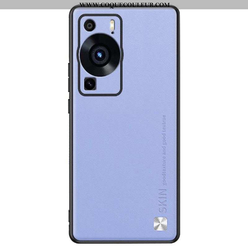 Coque Huawei P60 Pro Simili Cuir SKIN