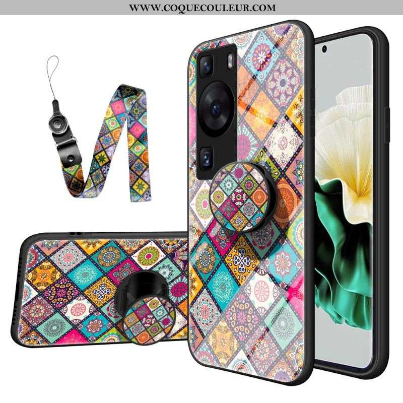 Coque Huawei P60 Pro Patchwork