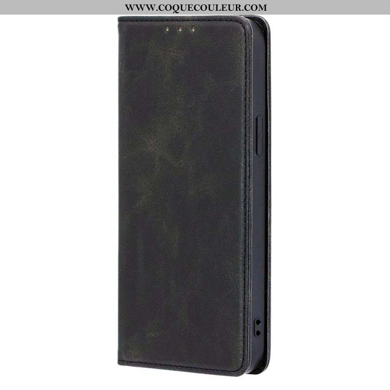 Flip Cover Huawei P60 Pro Texture Veau