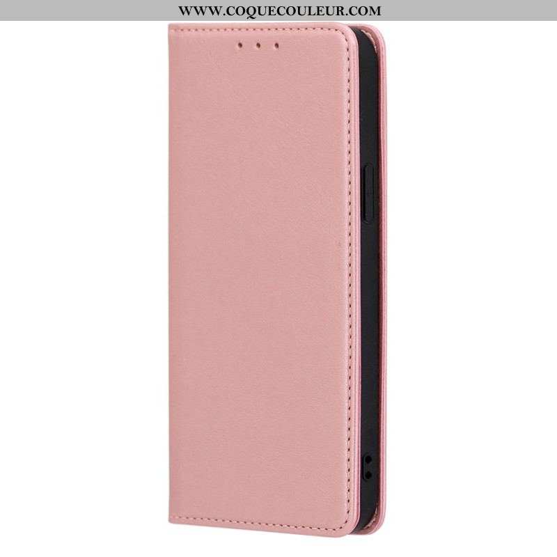 Flip Cover Huawei P60 Pro Texture Veau