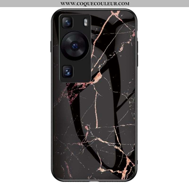 Coque Huawei P60 Pro Verre Trempé Marbre