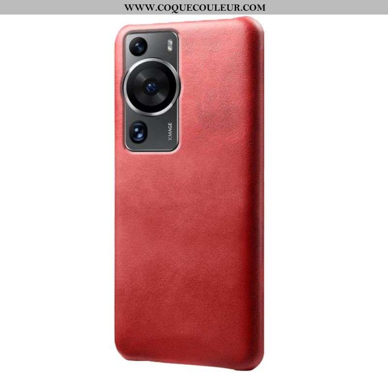 Coque Huawei P60 Pro Effet Cuir