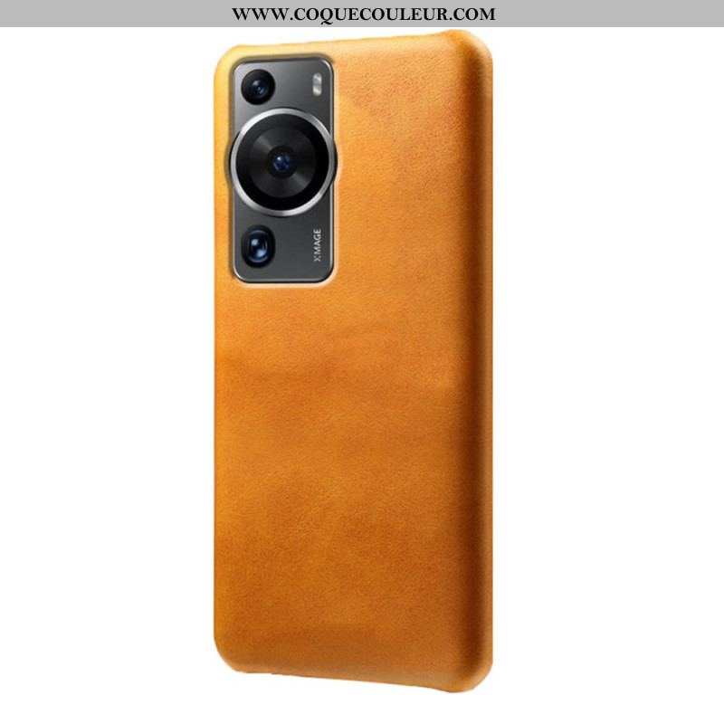 Coque Huawei P60 Pro Effet Cuir