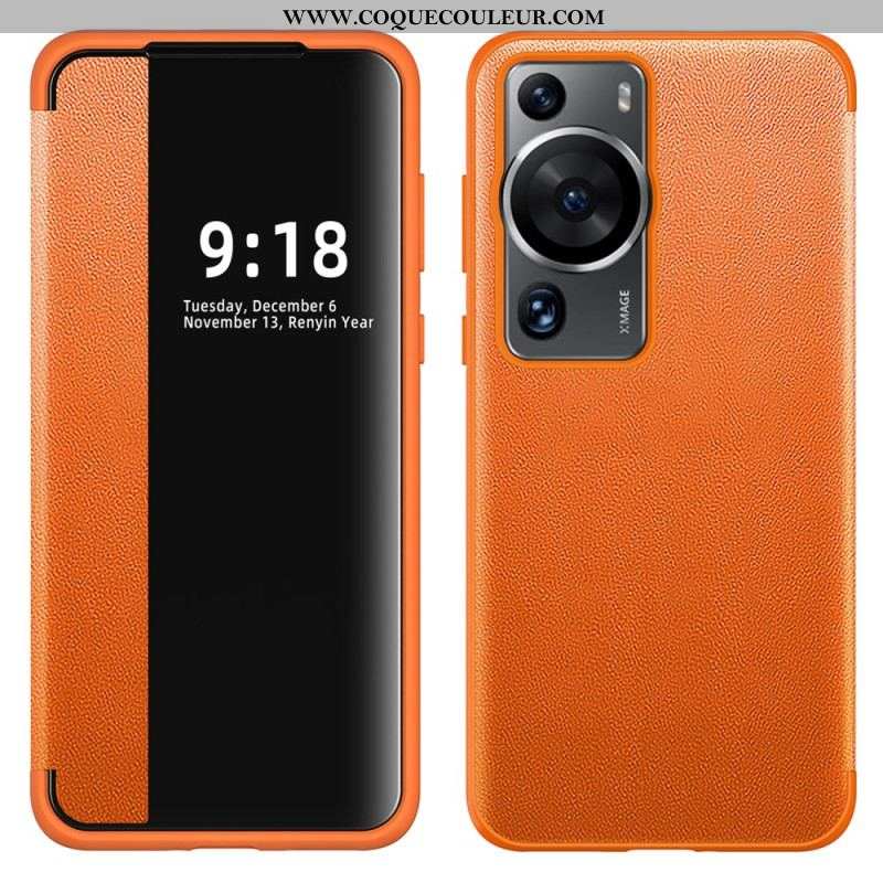 View Cover Huawei P60 Pro Simili Cuir