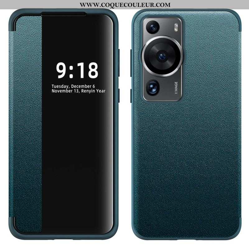 View Cover Huawei P60 Pro Simili Cuir