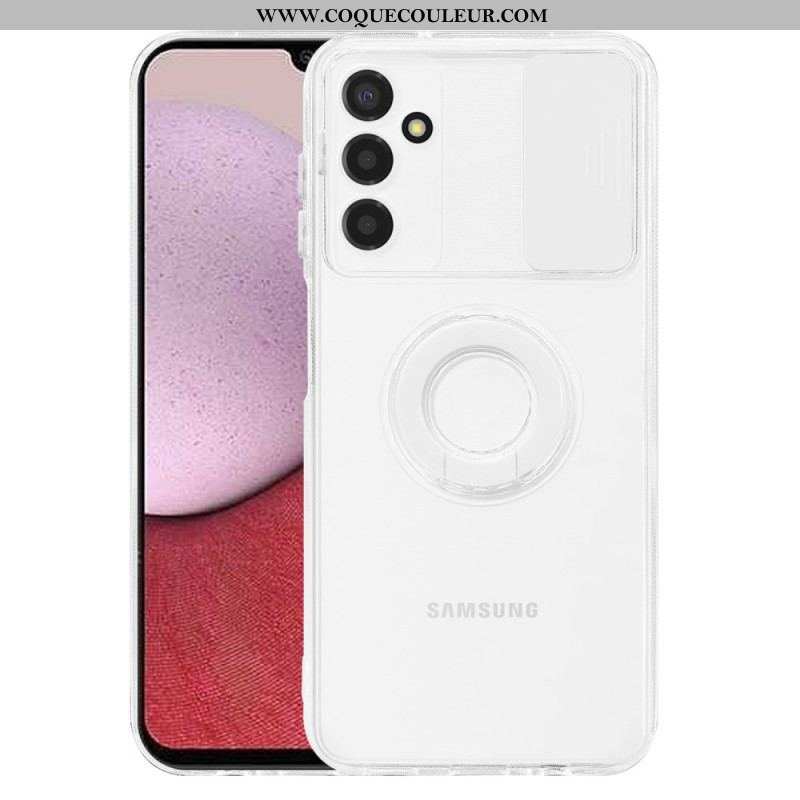 Coque Samsung Galaxy A14 5G / A14 Transparente avec Anneau-Support