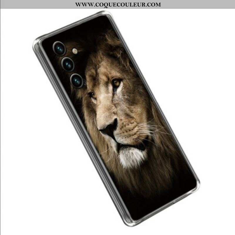 Coque Samsung Galaxy A14 5G / A14 Silicone Lion
