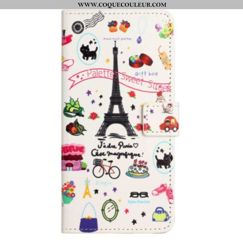 Housse Samsung Galaxy A14 5G / A14 I Love Paris