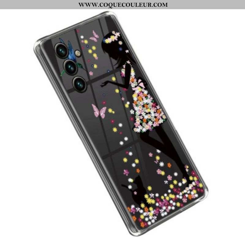 Coque Samsung Galaxy A14 5G / A14 Transparente Jeune Fille