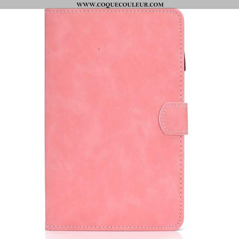 Housse Samsung Galaxy Tab A8 (2021) Effet Cuir Design Vintage