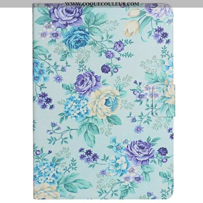 Housse Samsung Galaxy Tab A8 (2021) Fleurs Fleurs Fleurs