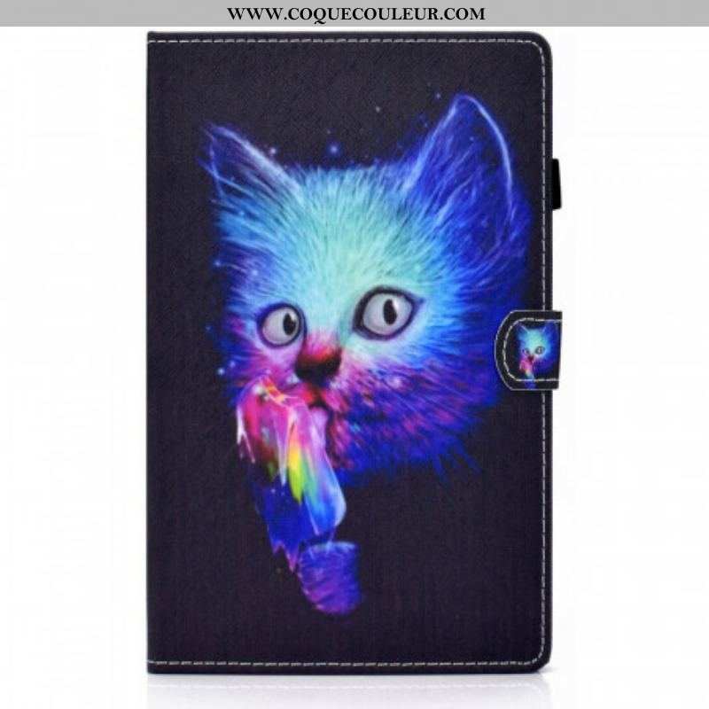 Housse Samsung Galaxy Tab A8 (2021) Psycho Cat