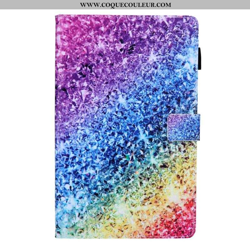 Housse Samsung Galaxy Tab A8 (2021) Paillettes Brillantes