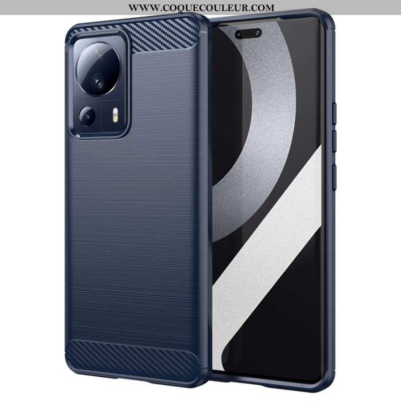 Coque Xiaomi 13 Lite Fibre Carbone Brossée