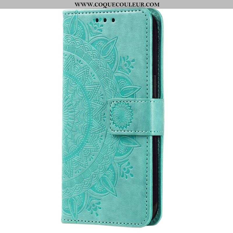 Housse Xiaomi 13 Lite Mandala Soleil avec Lanière