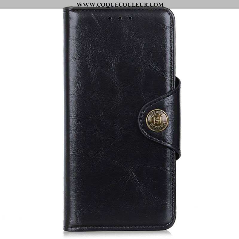 Housse Xiaomi 13 Lite Simili Cuir Verni KHAZNEH