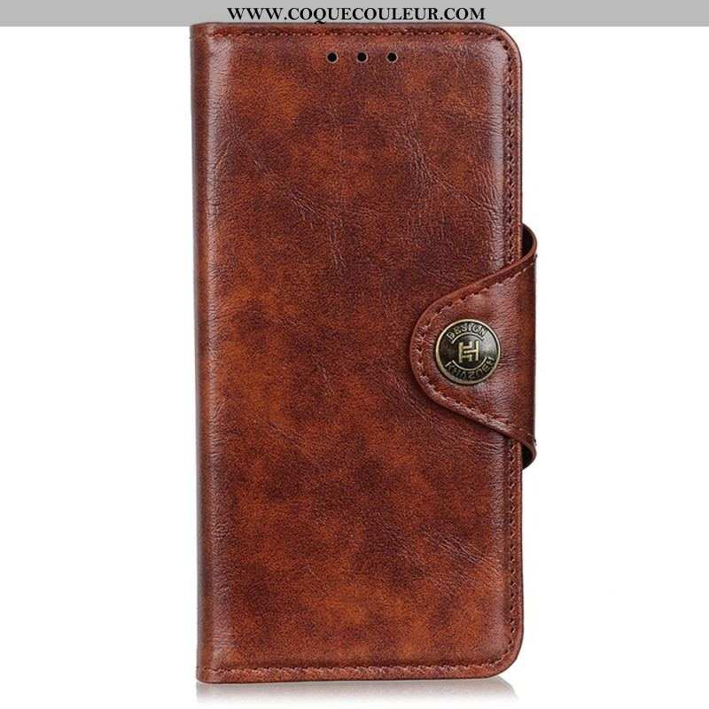 Housse Xiaomi 13 Lite Simili Cuir Verni KHAZNEH