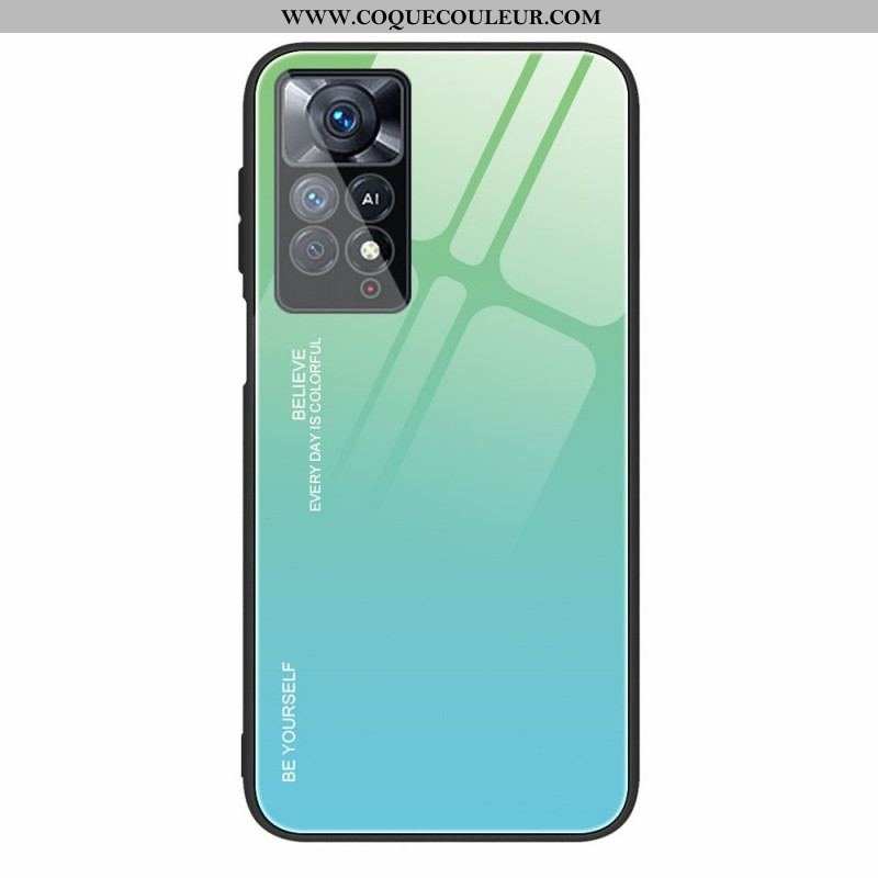 Coque Xiaomi Redmi Note 11 Pro / Note 11 Pro 5G Verre Trempé Be Yourself