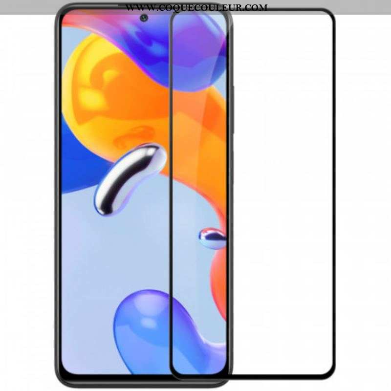 Protection Écran Verre Trempé Contours Noirs Xiaomi Redmi Note 11 Pro / 11 Pro 5G