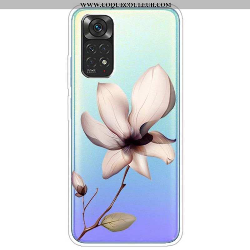 Coque Xiaomi Redmi Note 11 Pro / Note 11 Pro 5G Transparente Fleur